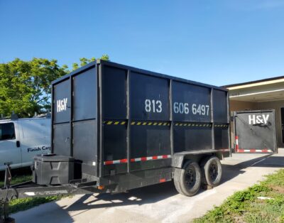 DUMPSTER TRAILER